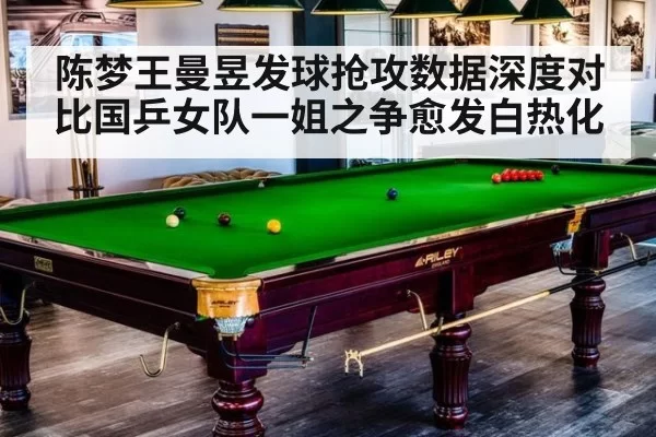 陈梦王曼昱发球抢攻数据深度对比国乒女队一姐之争愈发白热化